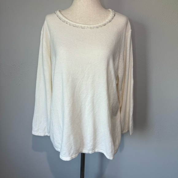 Sag Harbor Tops - Elegant White Women's Top